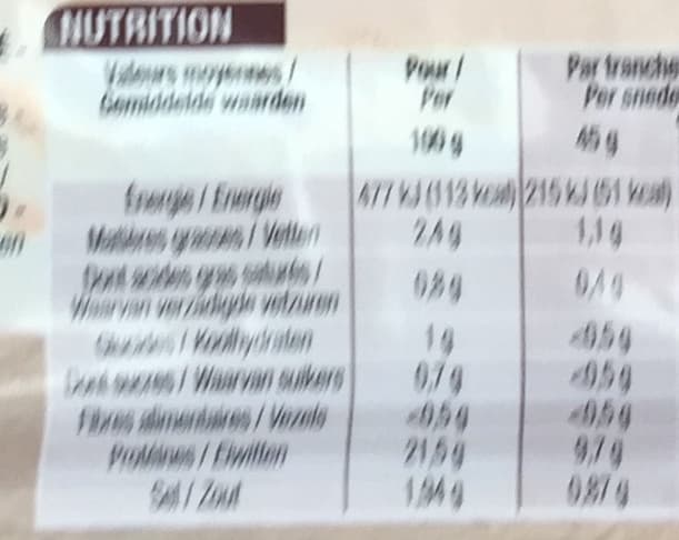 Cora Jambon supérieur Braisé Sans Couenne (4 Tranches) packshot