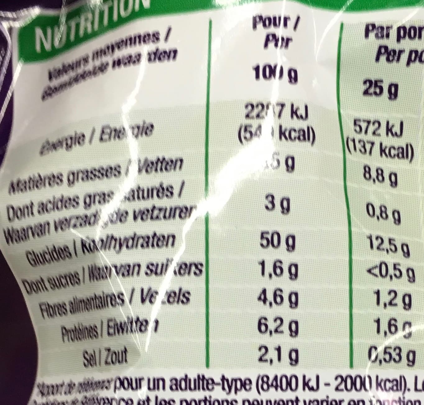 Cora Chips saveur bolognaise packshot