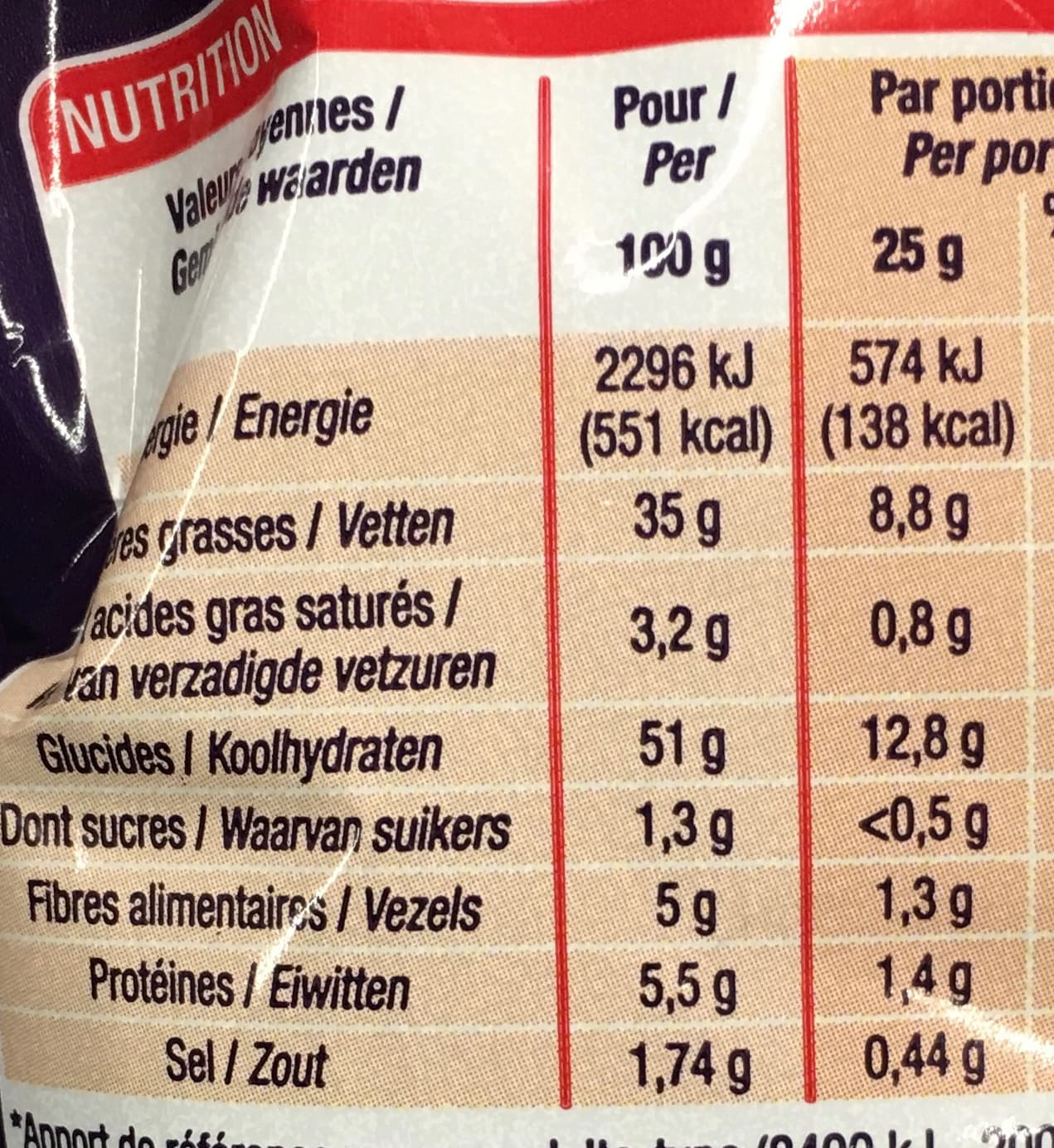 Cora Chips saveur paprika packshot