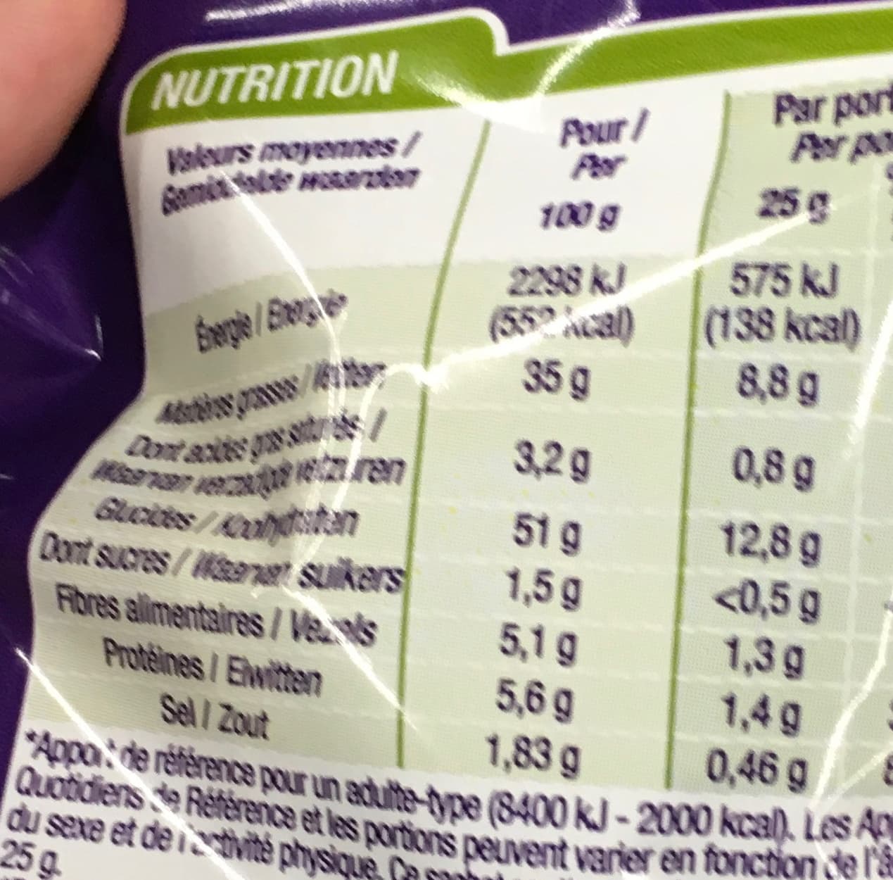 Cora Chips saveur poulet & thym packshot
