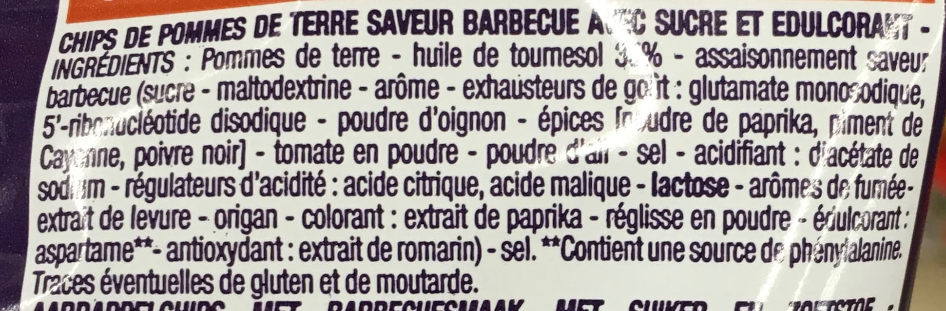 Cora Chips saveur Barbecue packshot