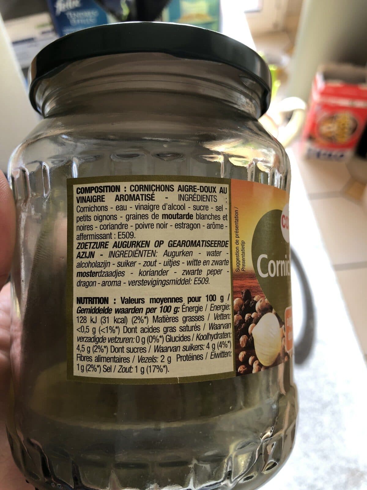 Cora Cornichons aigre doux 720 packshot