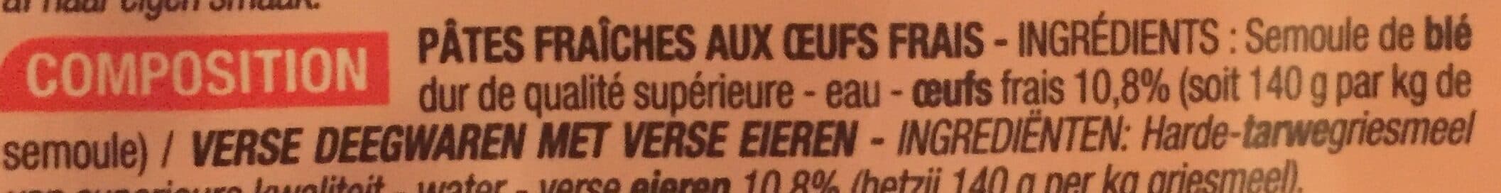 Cora Tagliatelles aux œufs frais packshot