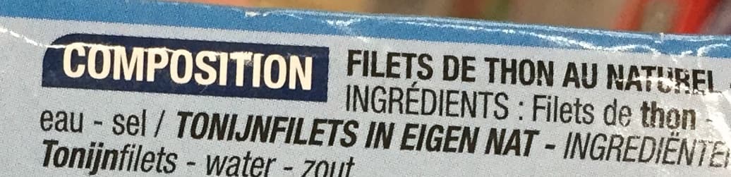 Cora Filets de Thon au naturel packshot