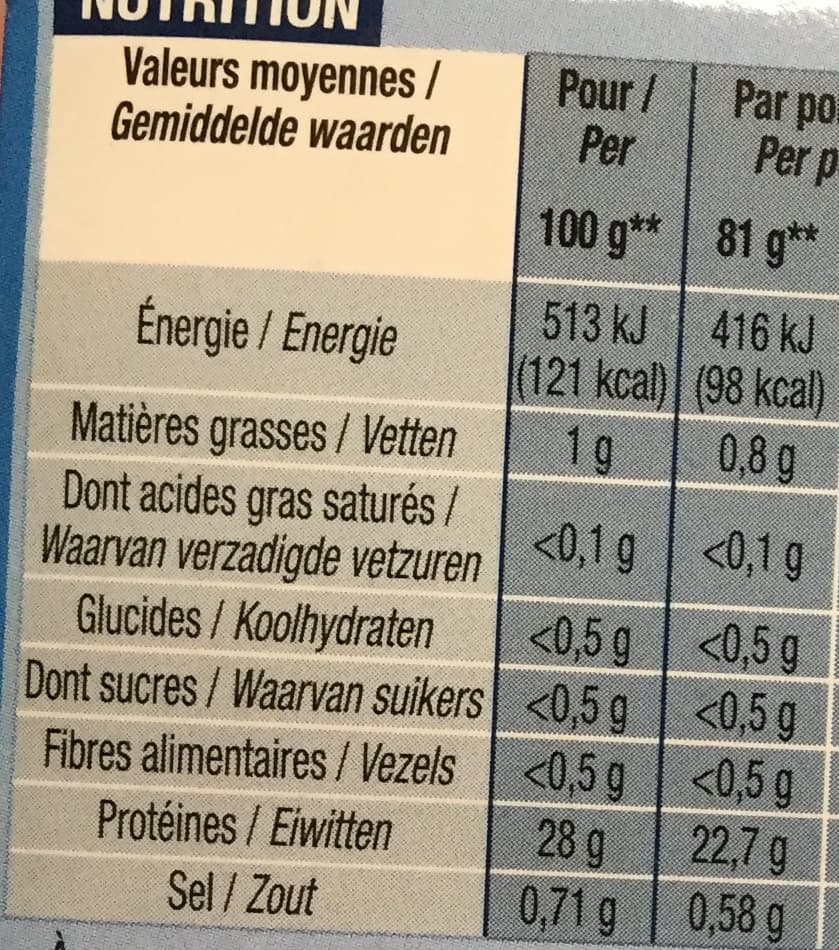 Cora Filets de Thon au naturel packshot