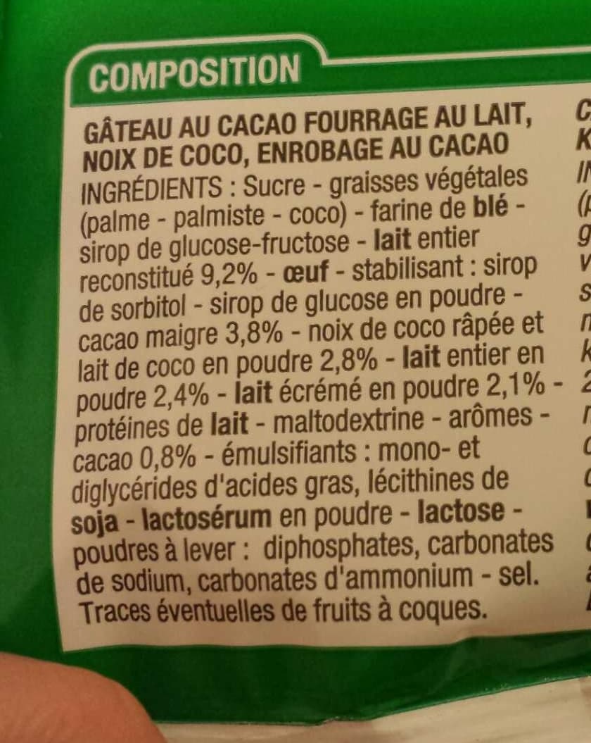 Cora Goûter Moelleux Coco packshot