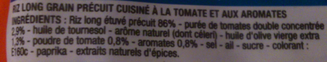 Cora Riz à la méditerranéenne express packshot
