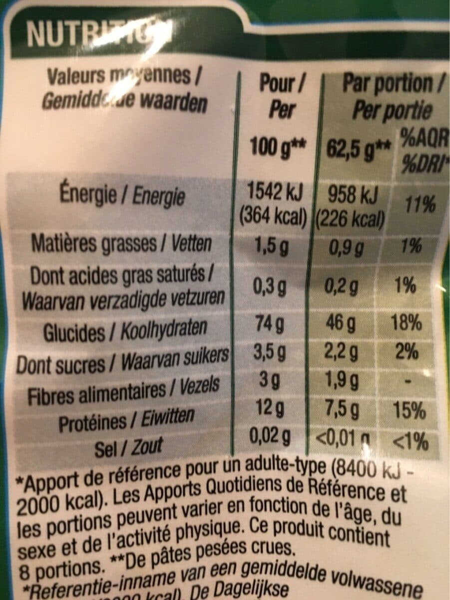 Cora Tagliatelles packshot