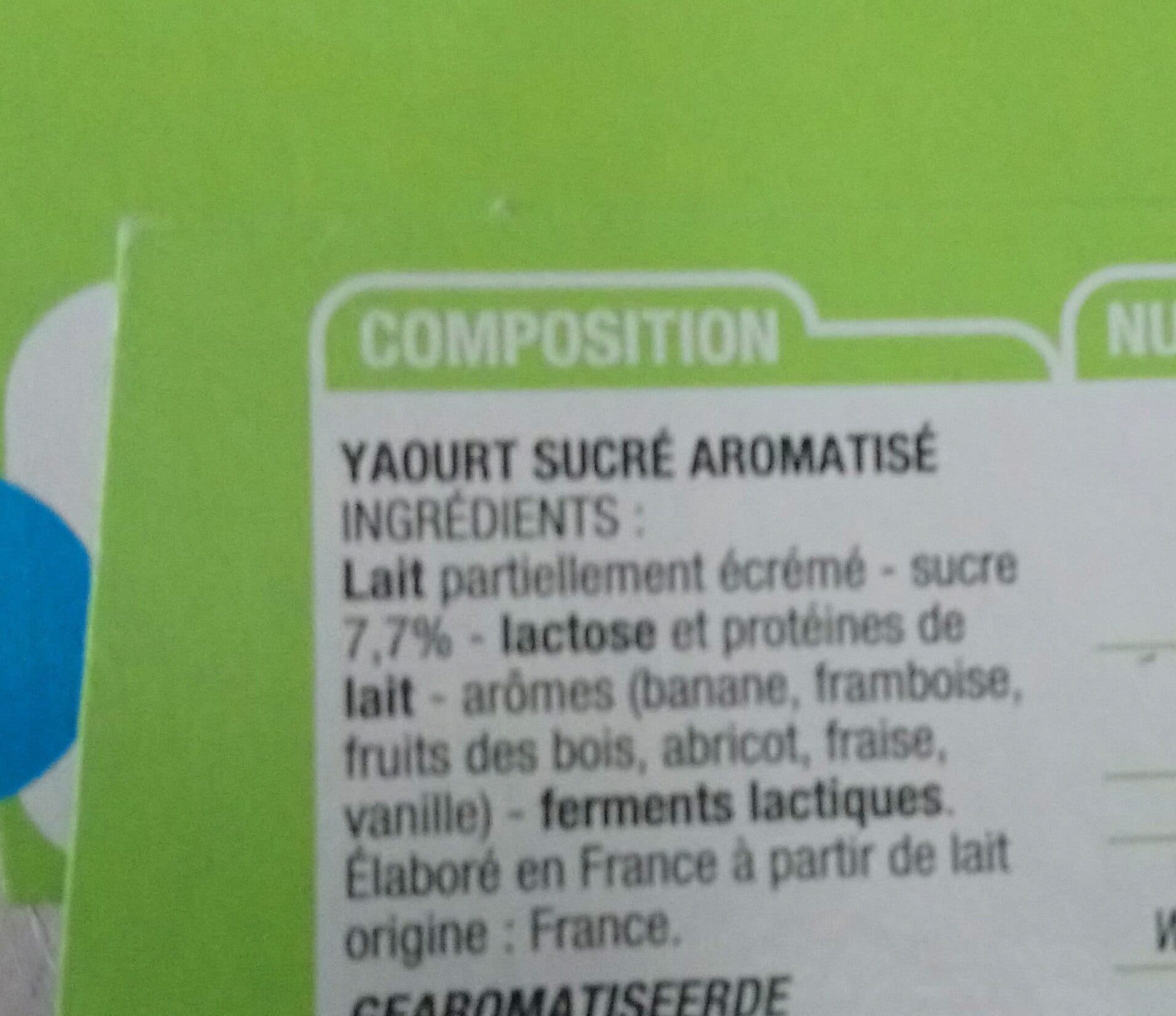 Cora Yaourt au fruit packshot