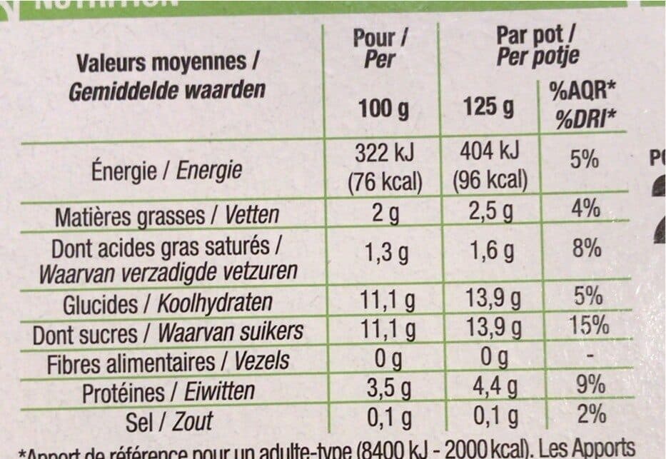 Cora Yaourt au fruit packshot
