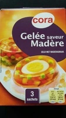 Cora Gelée saveur Madère packshot