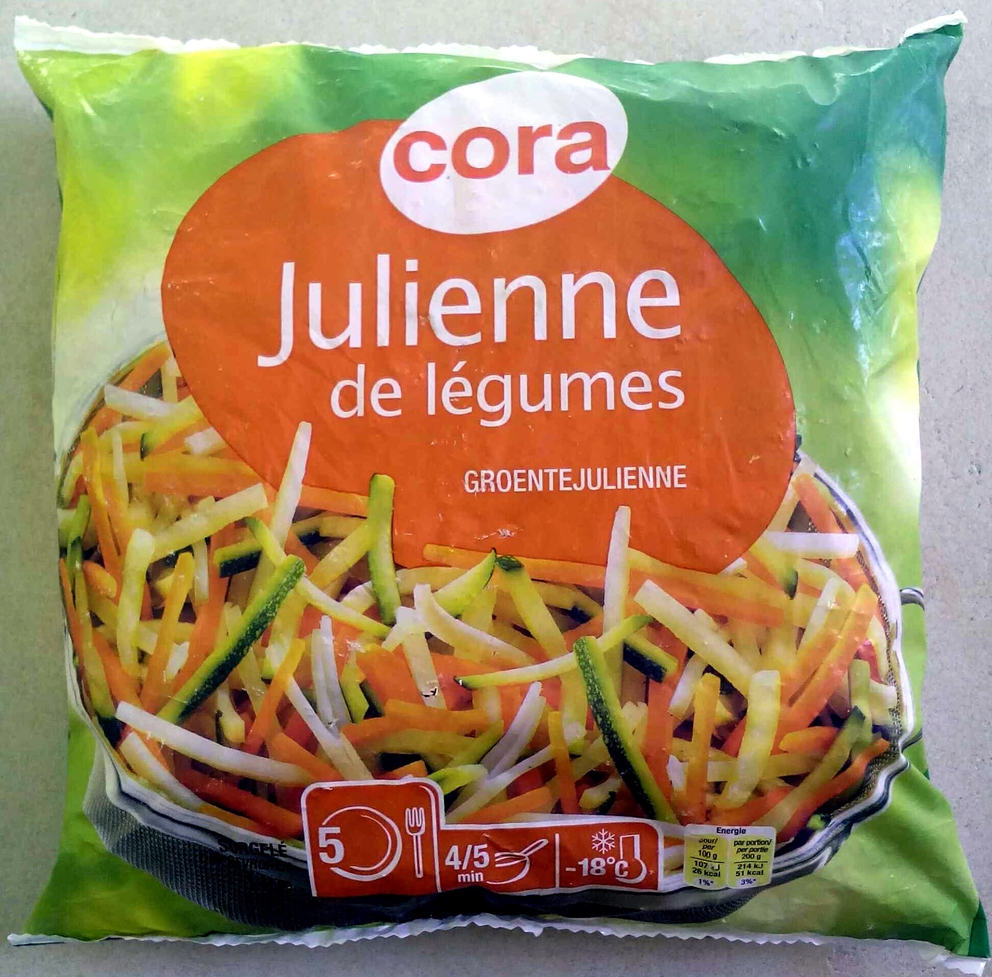 Cora Julienne de légumes packshot