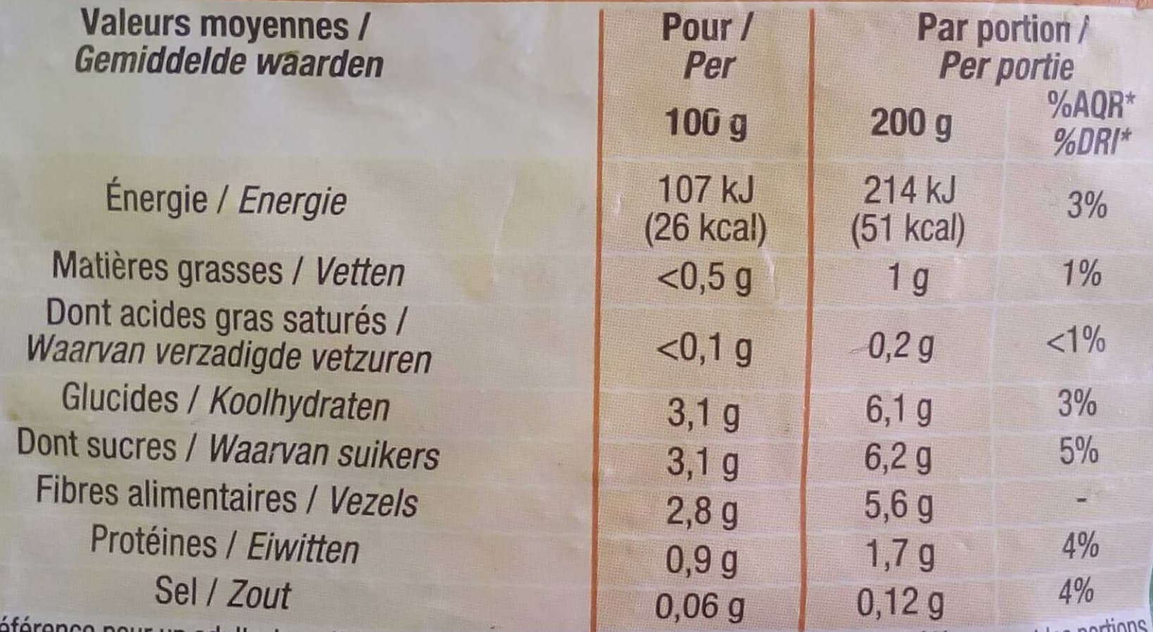 Cora Julienne de légumes packshot
