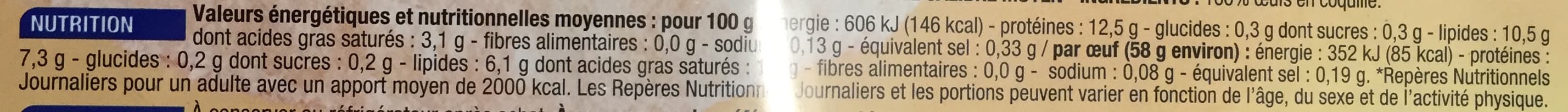 Cora 20 oeufs frais moyens + 10 gratuits packshot