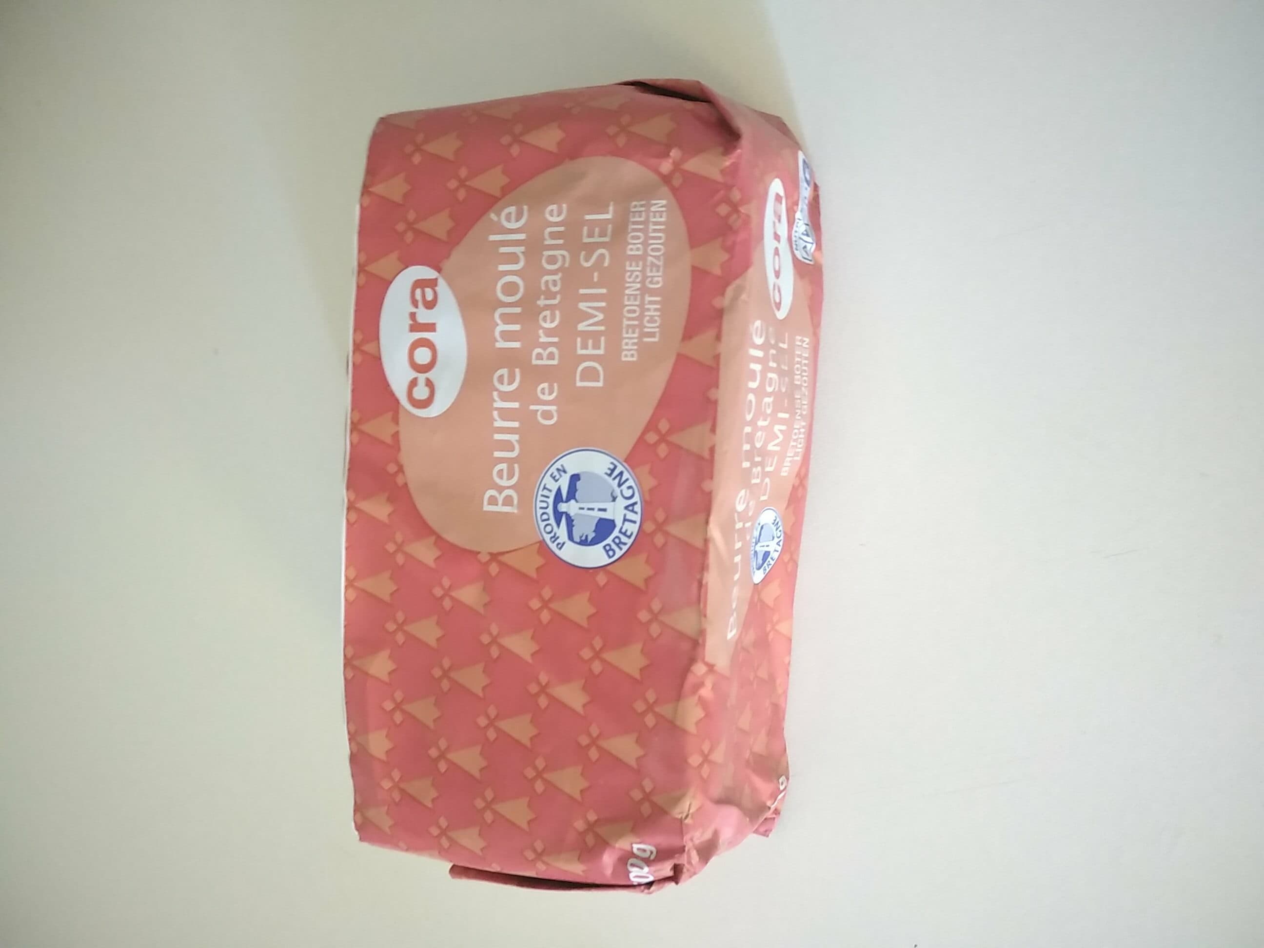 Cora Beurre Moulé Demi-sel packshot