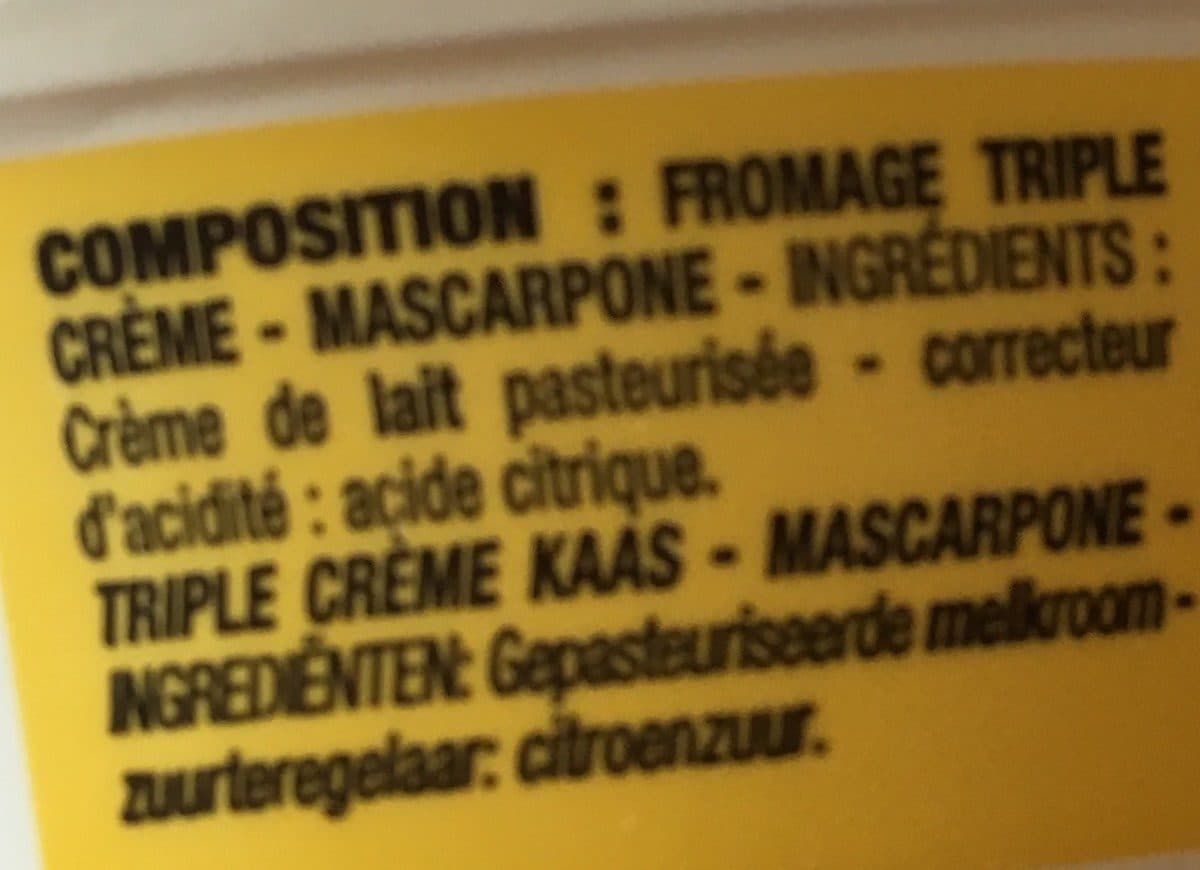 Cora Mascarpone packshot