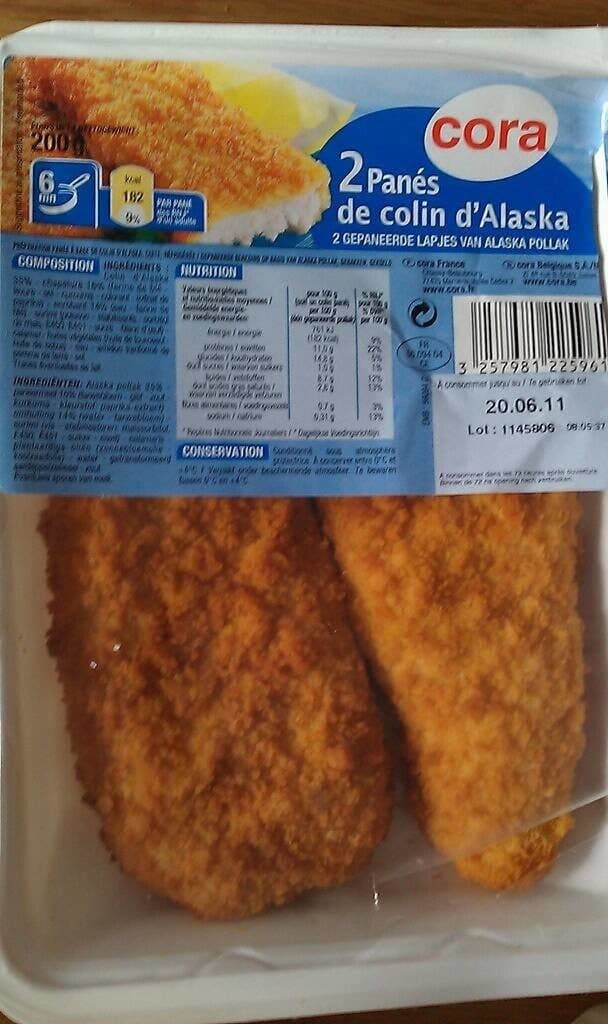 Cora 2 Panés De Colin D'alaska, packshot