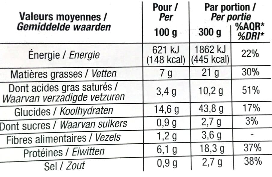 Cora Tagliatelles Au Saumon packshot