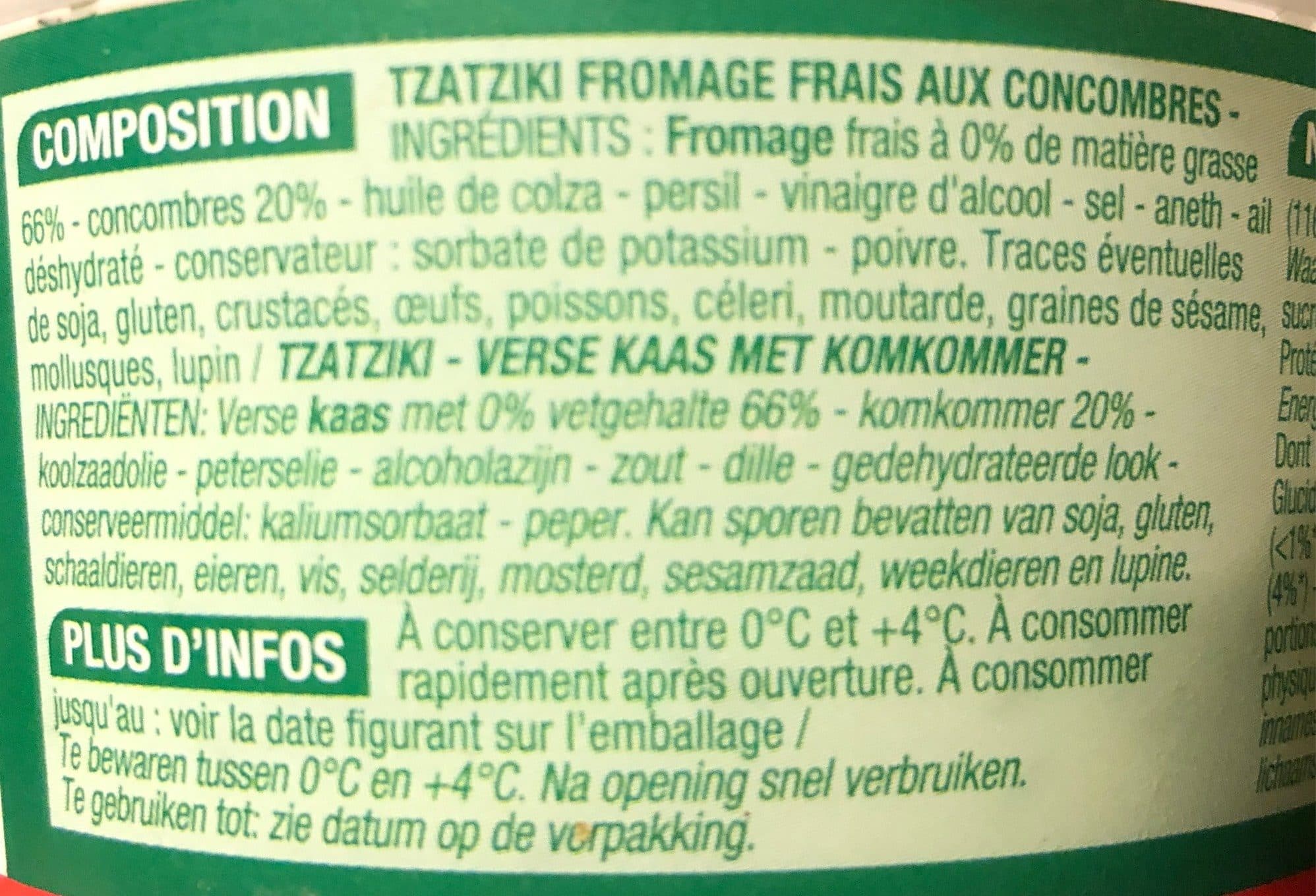 Cora Tzatziki packshot
