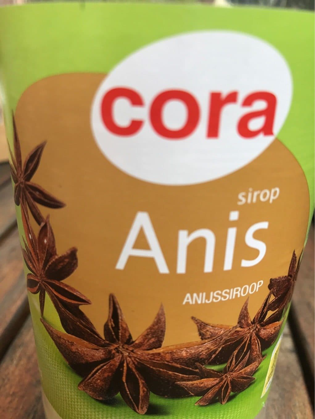 Cora Sirop D'anis packshot