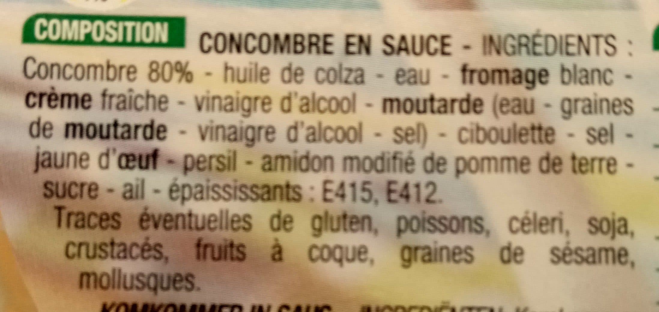 Cora Concombre au Yaourt packshot