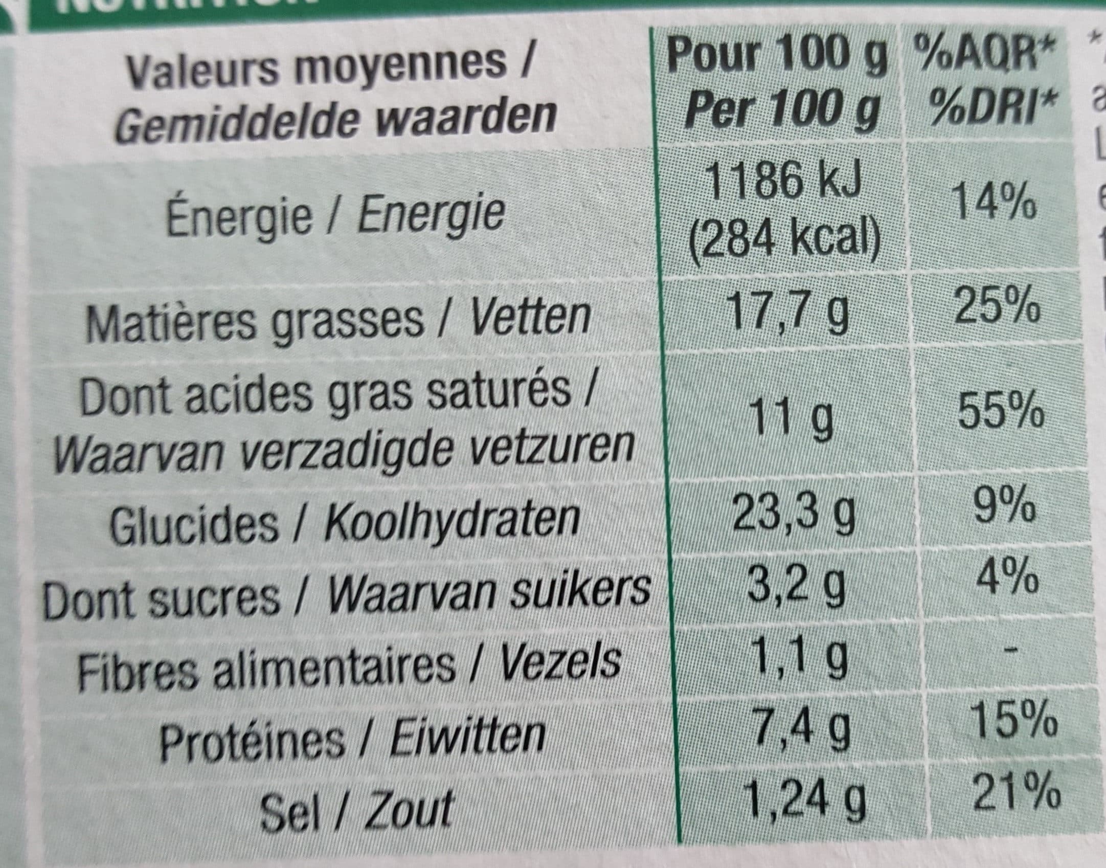 Cora Panniers Feuilletés Au Chèvre, 4 Fois 100 Grammes, Marque Cora packshot