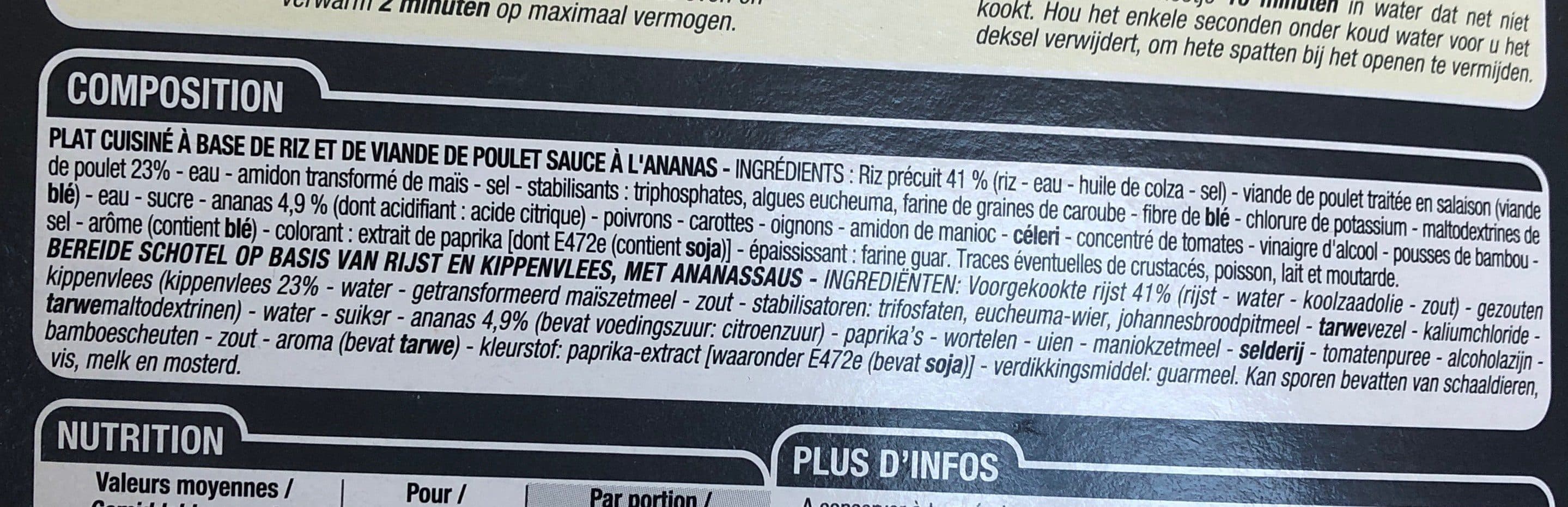 Cora Poulet sauce aigre-douce packshot