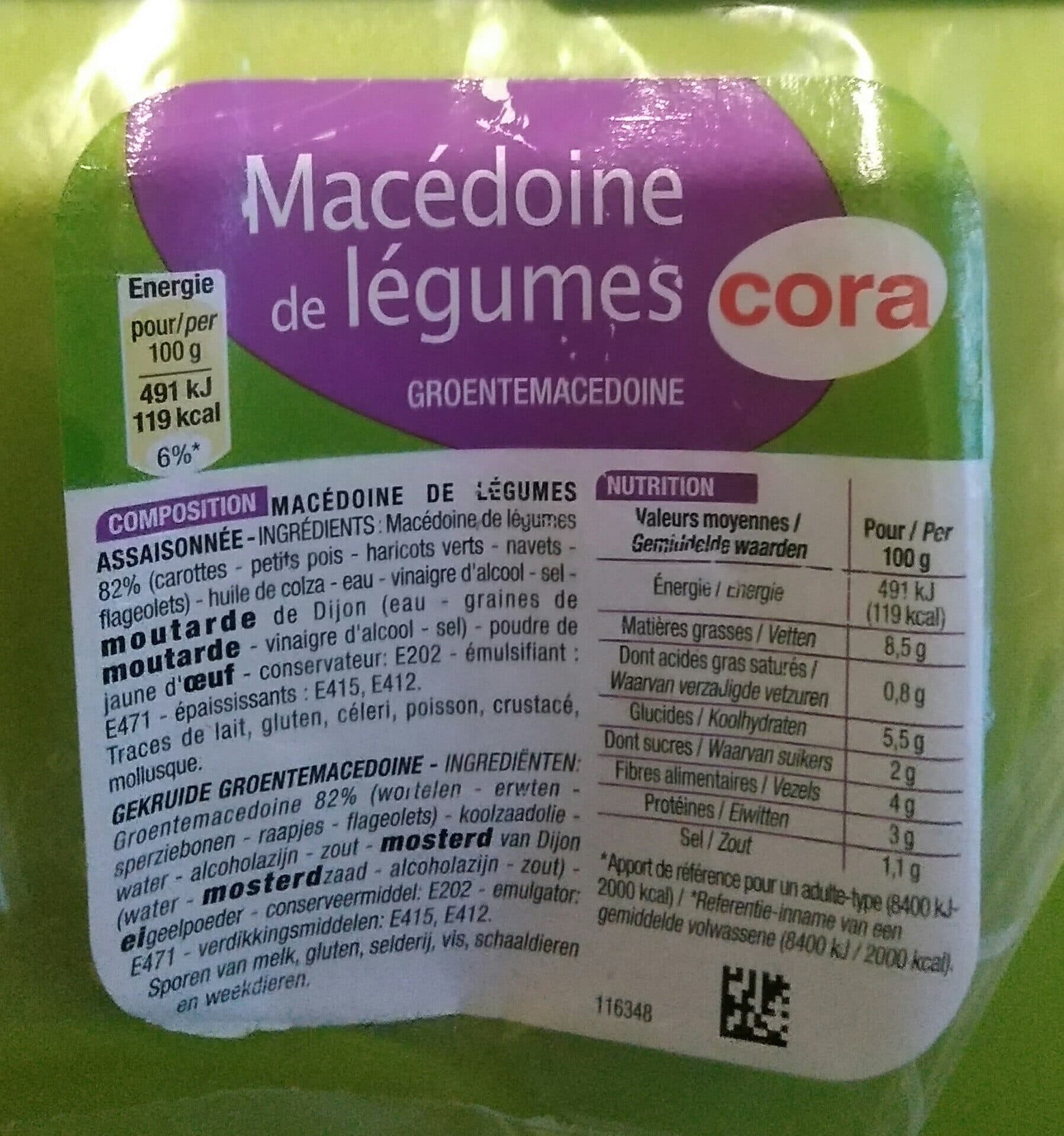 Cora Macédoine De Légumes packshot