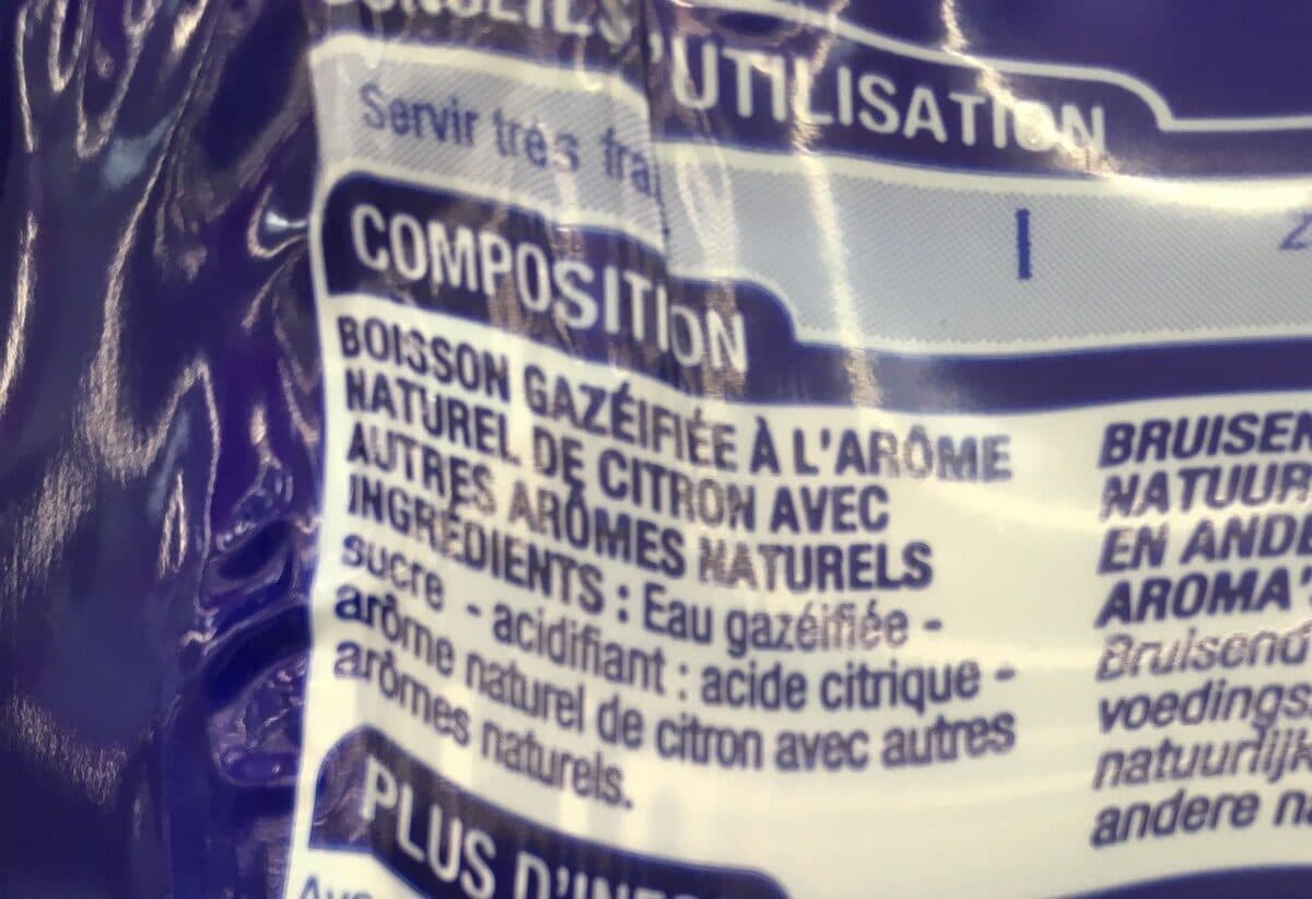 Open Food Facts Limonade Pack De 6 Fois 33 Centilitres packshot