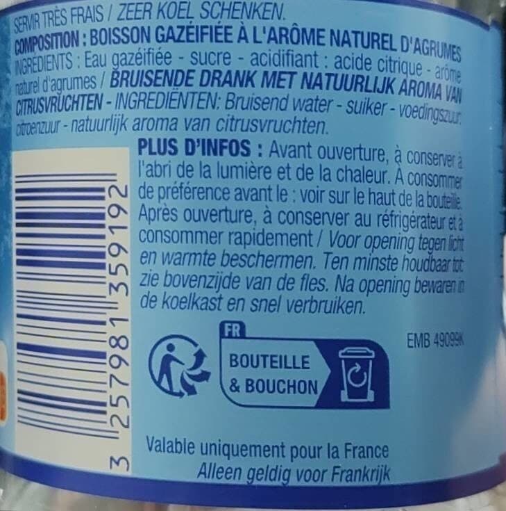 Cora Limonade Cora packshot