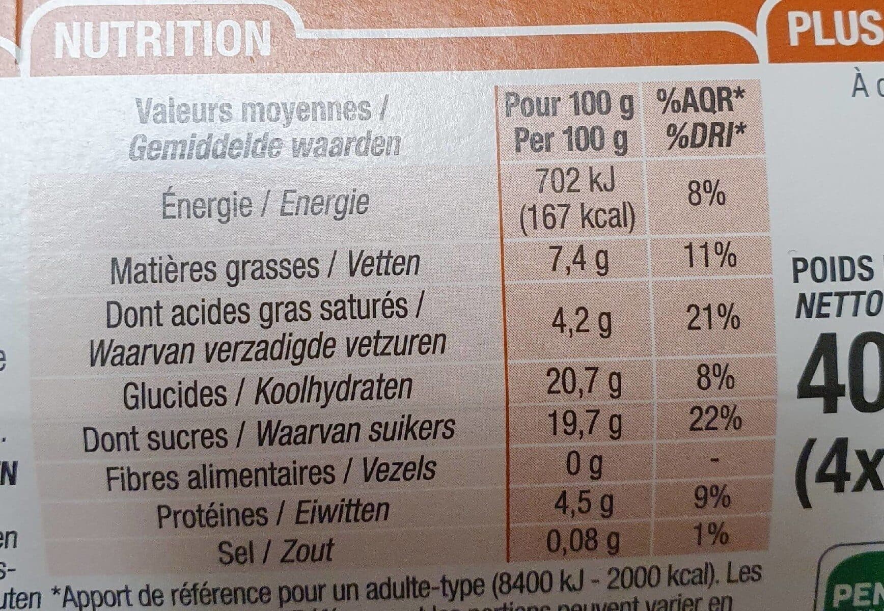 Cora Crème Aux Oeufs Saveur Caramel Beurre Salé packshot