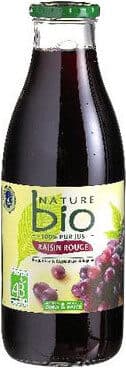 Cora Pur Jus De Raisin Rouge, Bio packshot