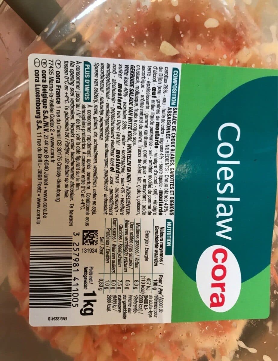 Cora Coleslaw packshot