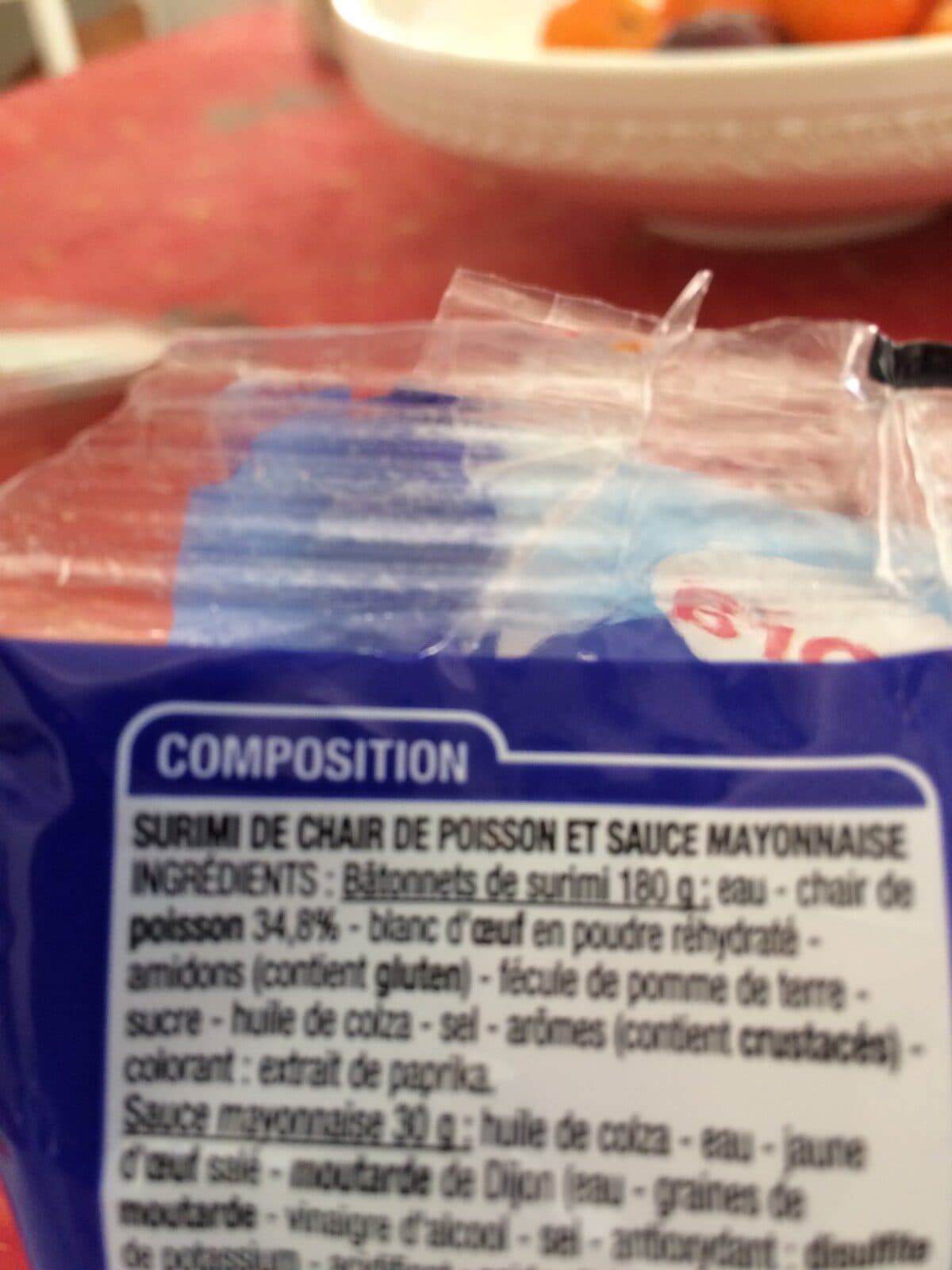 Cora Mini batonnets saveur crabe packshot