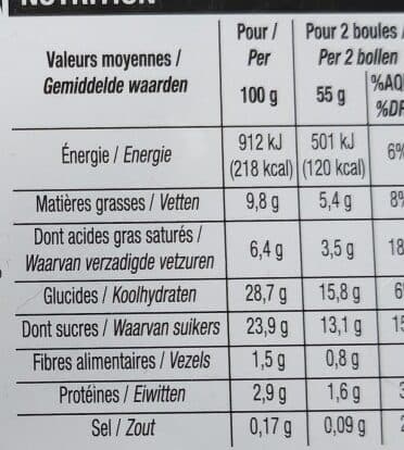 Cora Crème Glacée, Aux 3 Chocolats packshot
