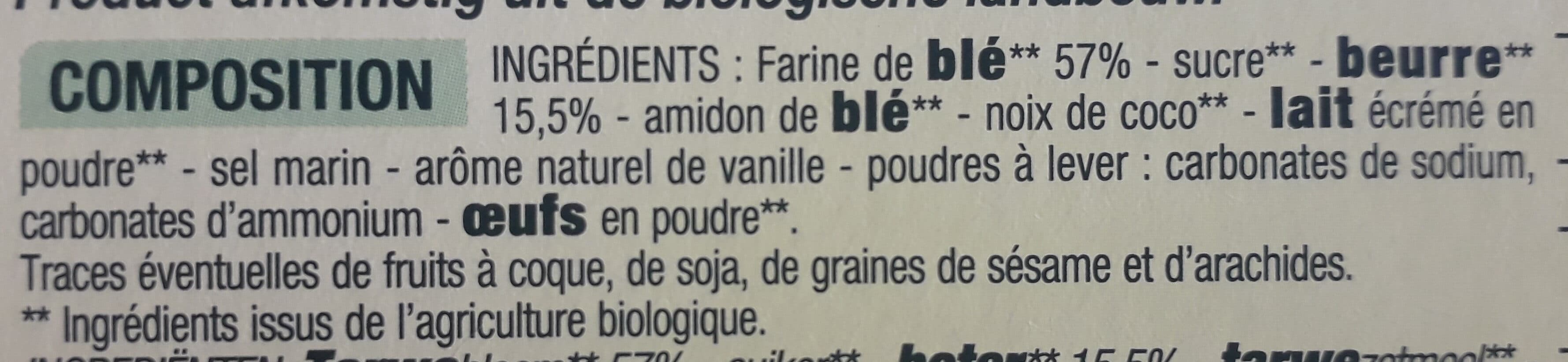 Nature Bio Nature Bio Petits Beurres packshot
