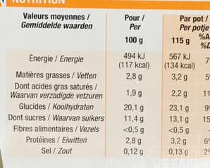 Cora Riz au lait saveur vanille packshot