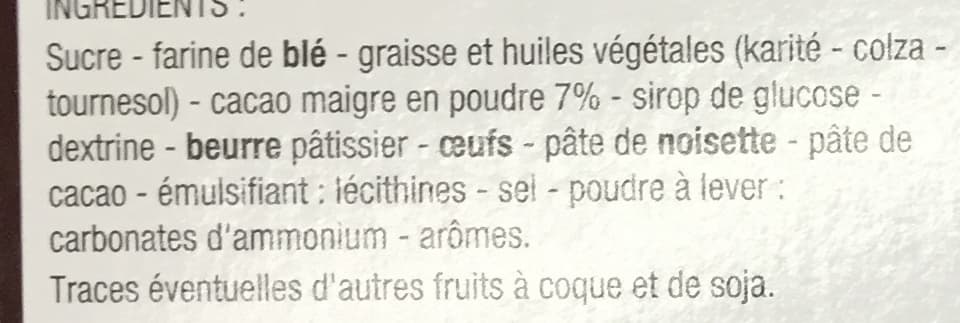 Cora Sablés fourré cacao packshot