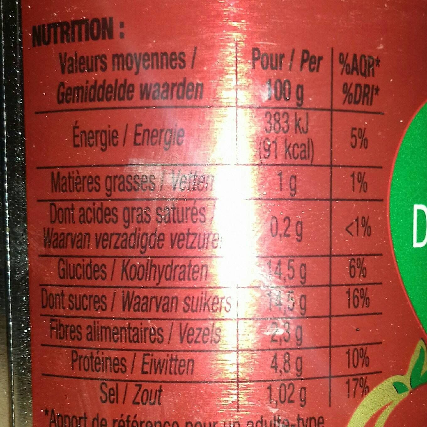 Cora Double Concentré de Tomates packshot