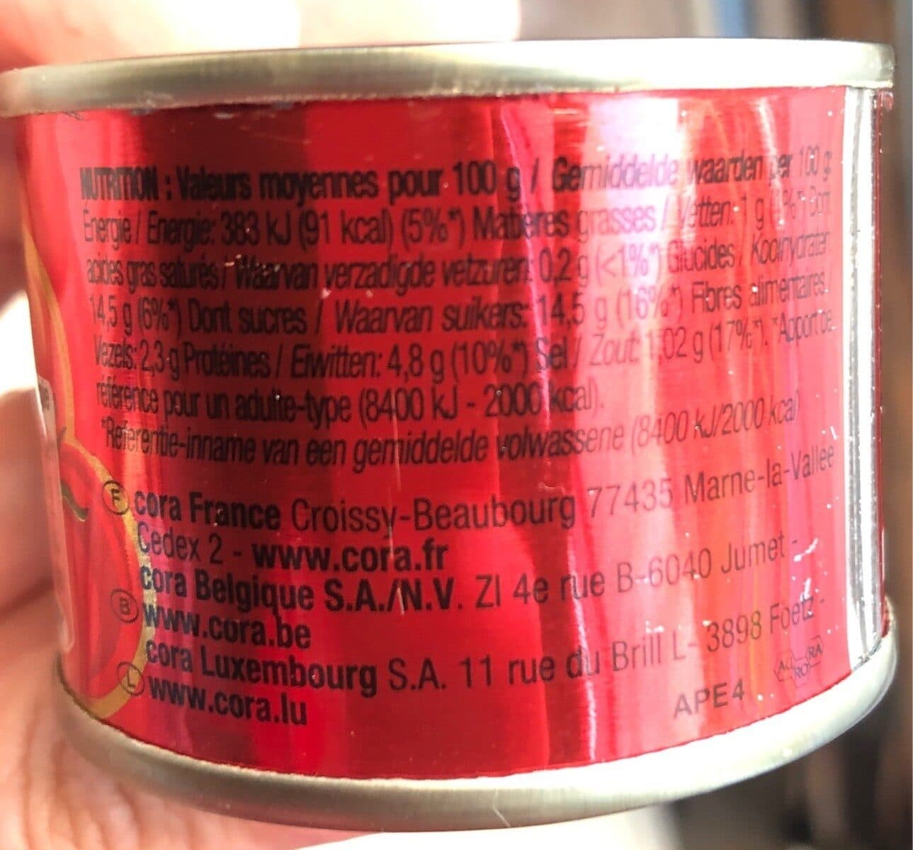 Cora Double Concentré De Tomate packshot