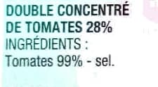 Cora Double concentré de tomates packshot