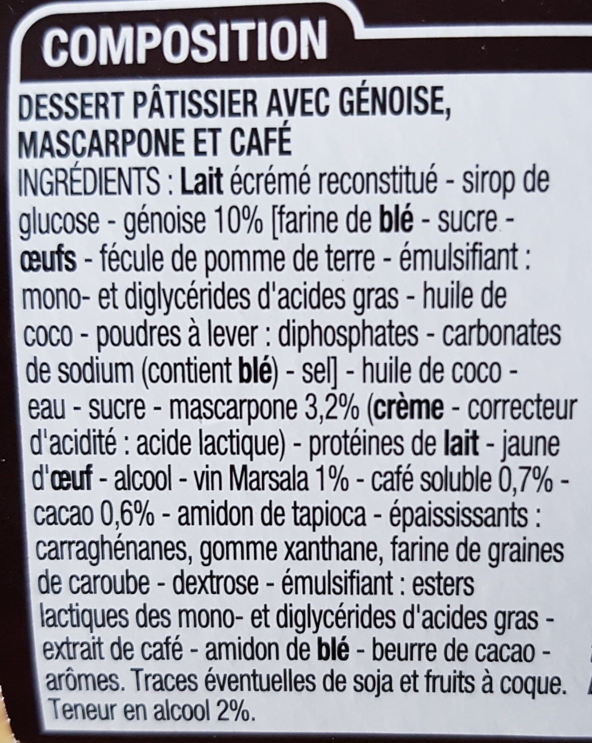 Cora Tiramisu packshot