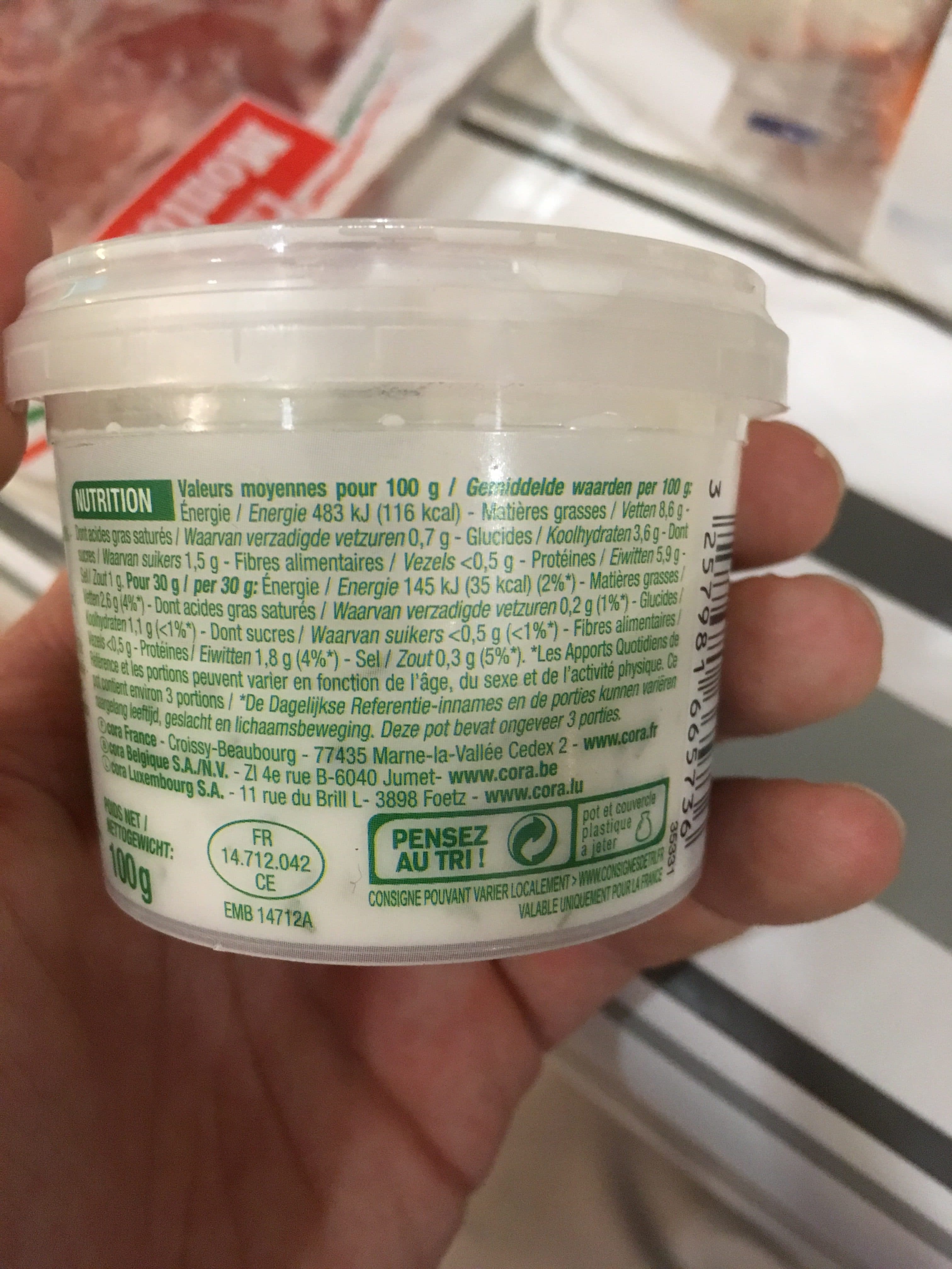 Cora Tzatziki packshot