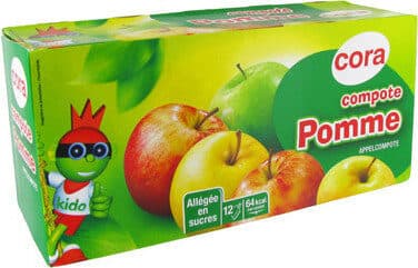 Cora Gourdes De Compote De Pomme packshot