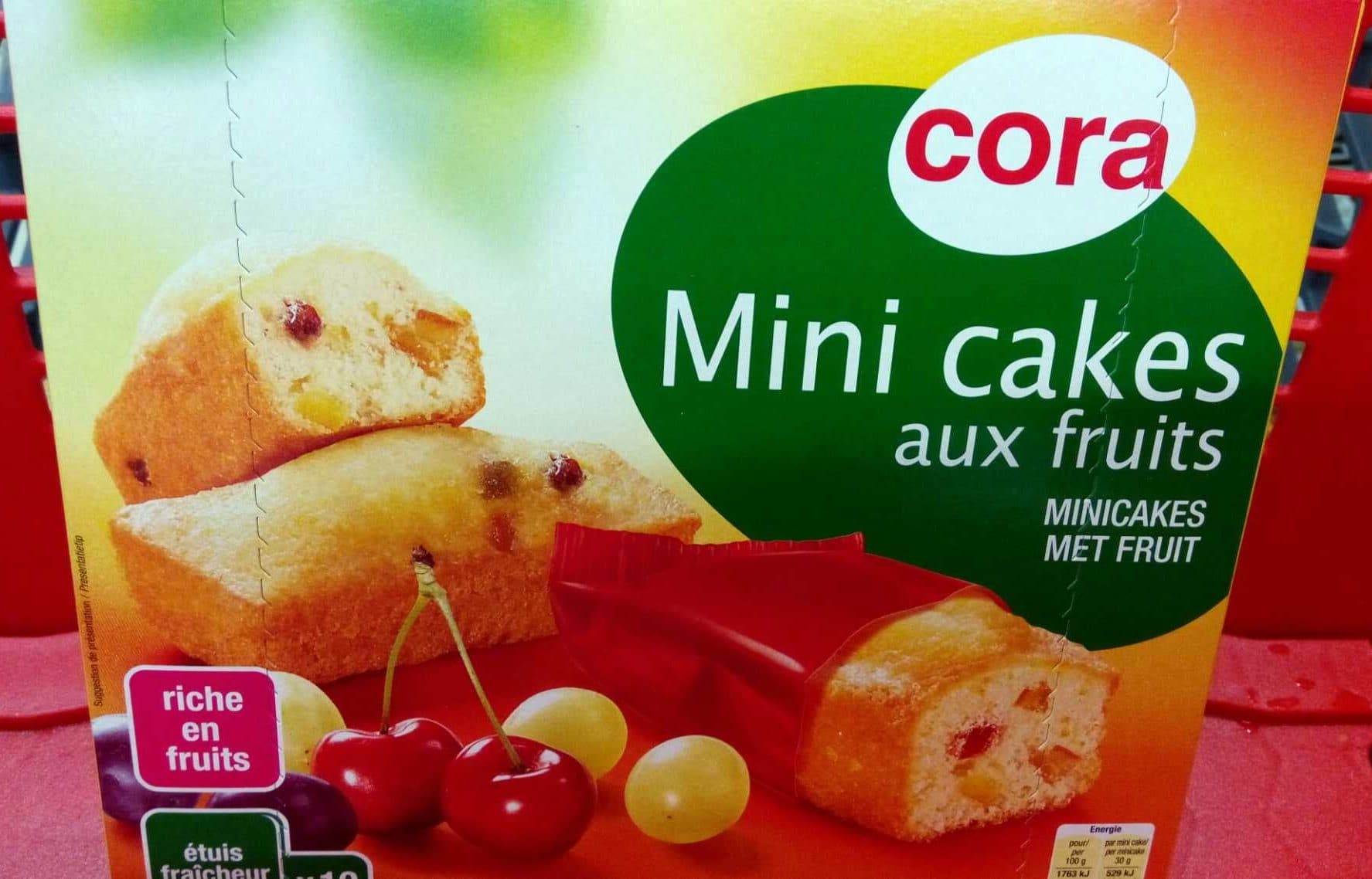 Cora Mini Cakes aux Fruits packshot