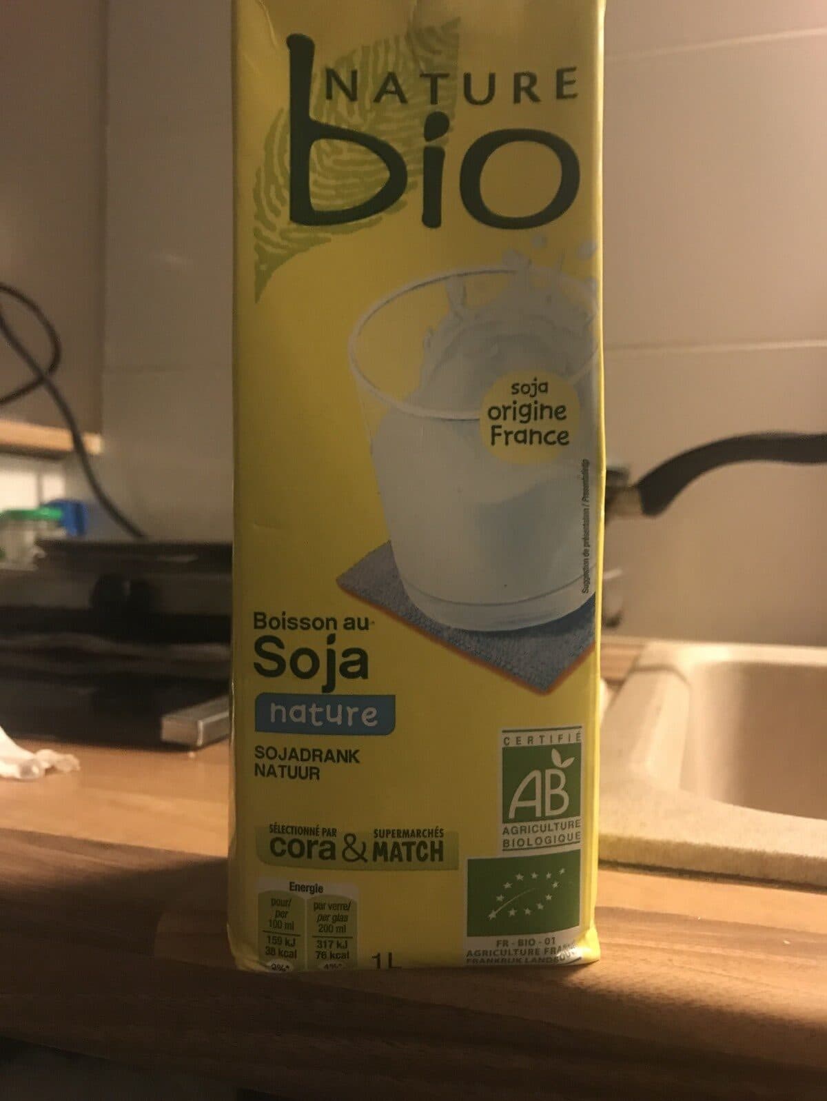 Cora Boisson au Soja Nature packshot