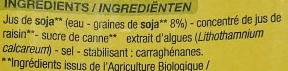 Nature Bio Boisson Soja Calcium packshot