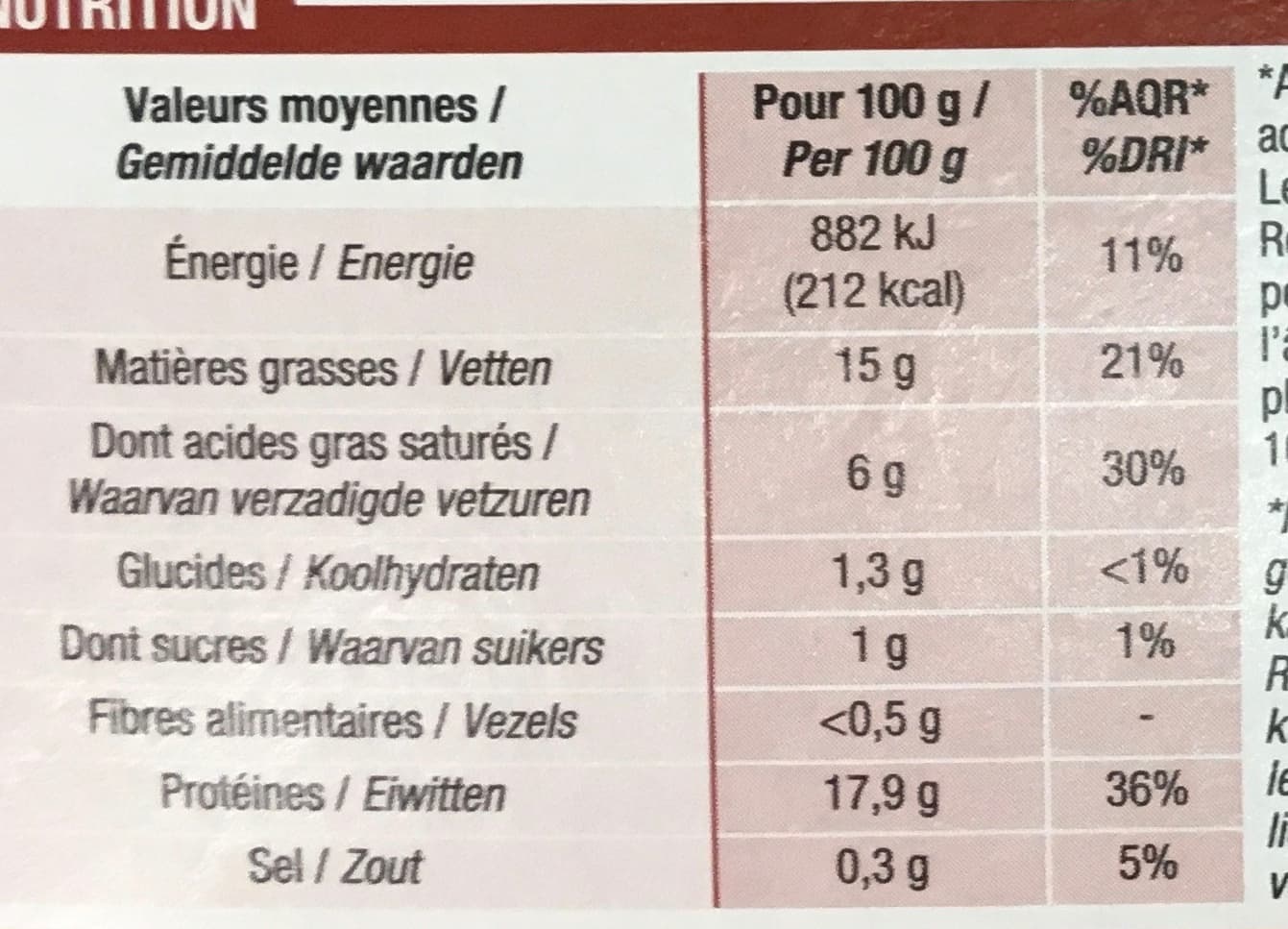 Cora Super tendre (15% MG) packshot