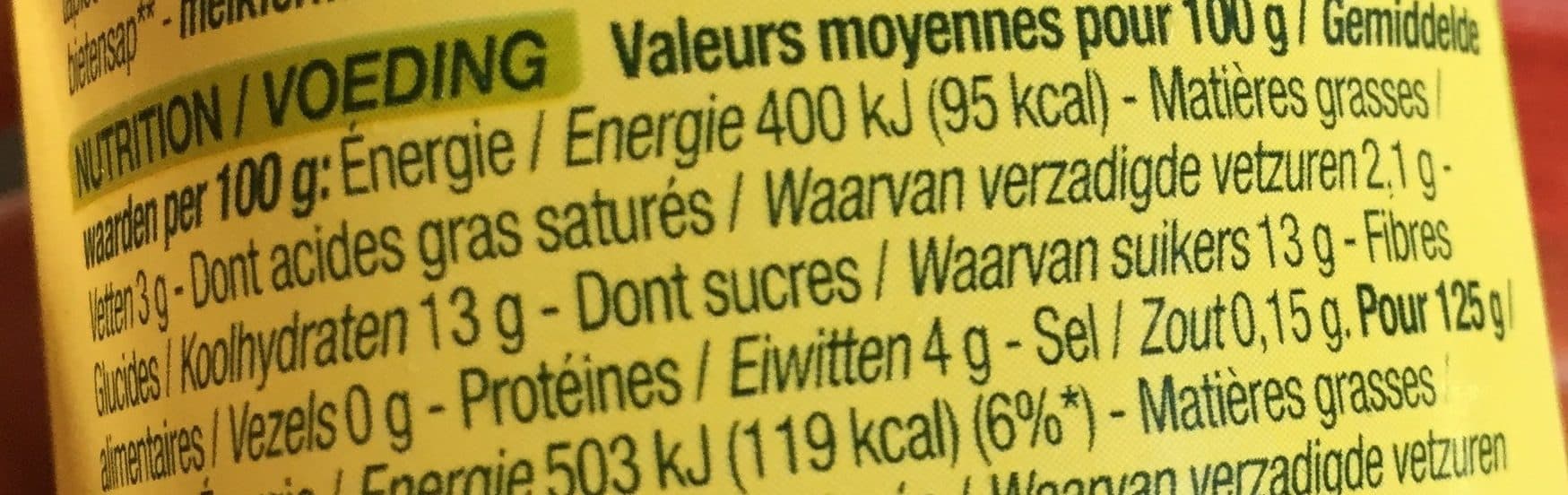 Cora Yaourt bio aux fraises, 4x125g packshot