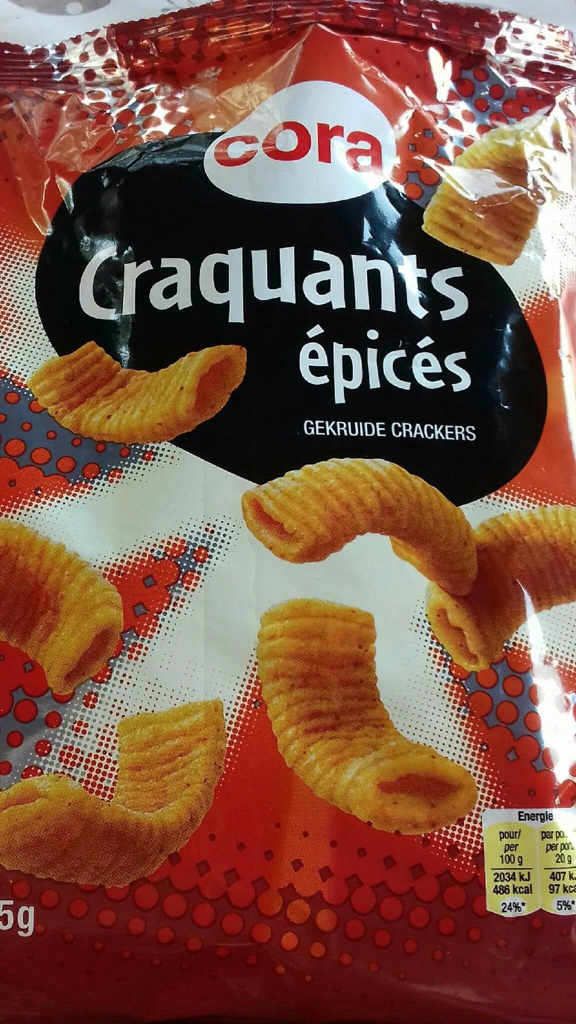 Cora Craquant épicés packshot